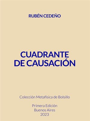 cover image of Cuadrante de Causación